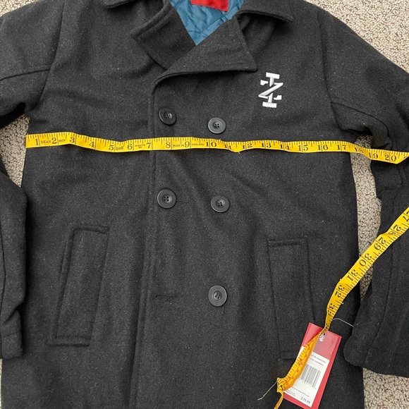 Pea coat double breasted. New - Picture 4 of 8